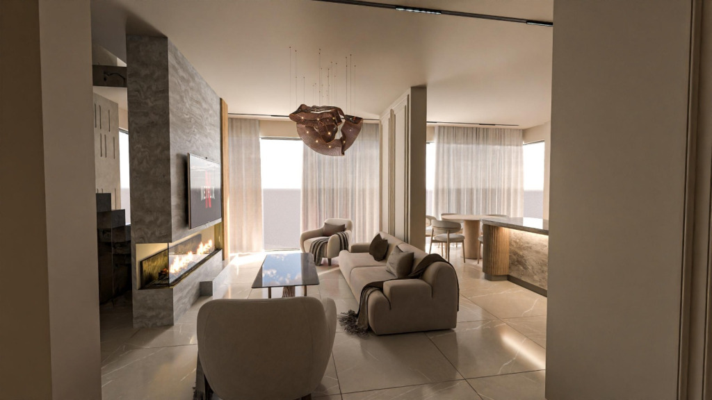 Living room at Miralay Villa